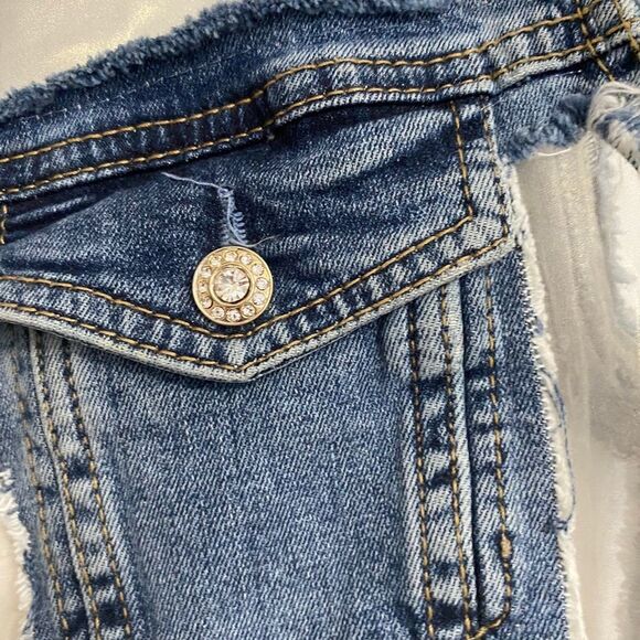 LIU-JO/Size M-L/Denim Vest/Worn once - Picture 2 of 11